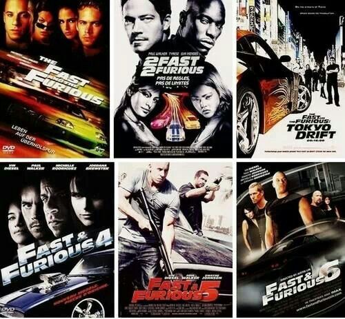Fast and Furious All Parts